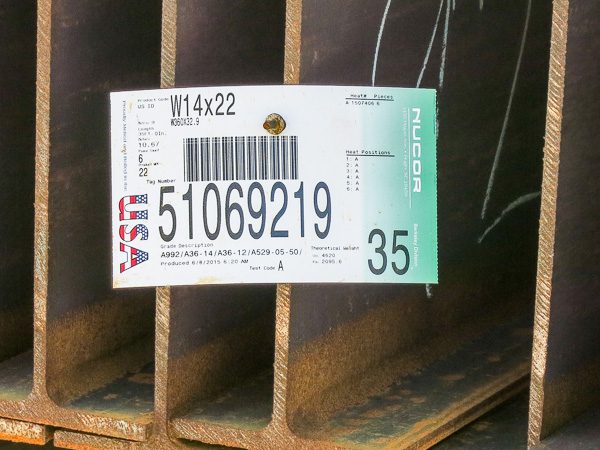 strong tear resistant plastic shipping tags for rip-proof bar code product identification