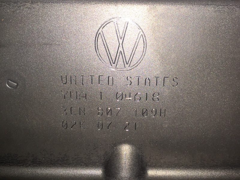 scribe marking on OEM automotive components