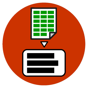 AC500 spreadsheet data entry