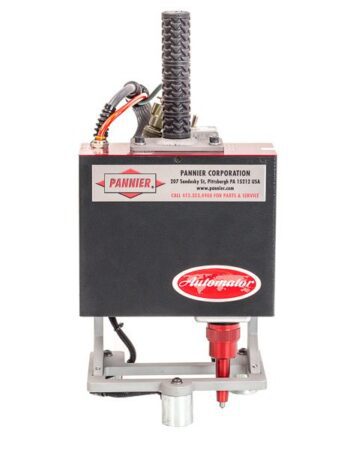 custom portable dot peen marking head with magnets and custom handles for hard to reach areas