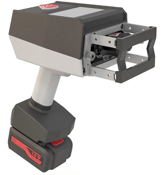 ADP2560BA handheld battery-operated pin stamping machine