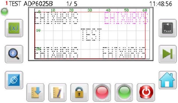 ADP2560BA programming screen