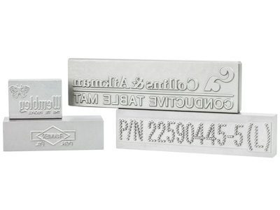 steel marking stamps with custom company logos