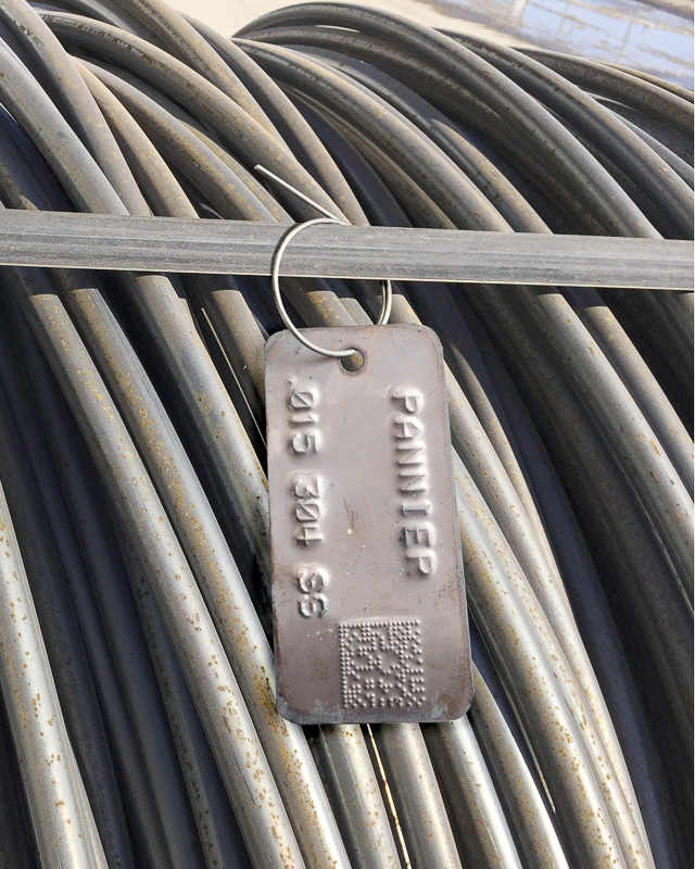 Metal Tracking Tags for Harsh Wire Processing - Pannier Corporation