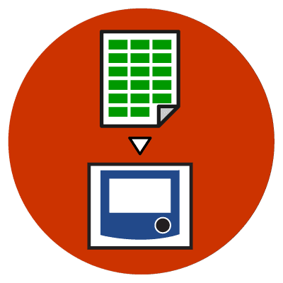 CSV file transfer